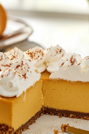 No-Bake Pumpkin Cheesecake