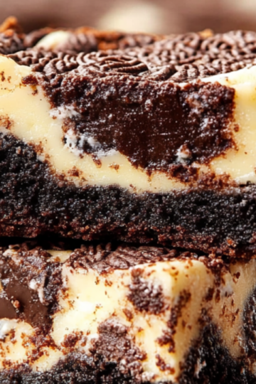 Decadent Oreo Cheesecake Brownies