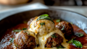 Mozzarella Meatballs