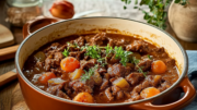 Tuscan Beef Casserole Delight