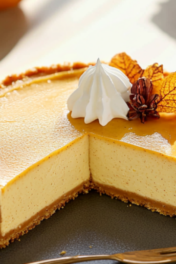 Pumpkin Spice Cheesecake Delight