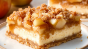 Caramel Apple Cheesecake Bars