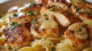 Buttery Chicken Noodles