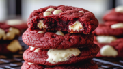 Red Velvet Cheesecake Cookies