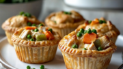Chicken Pot Pie Muffins
