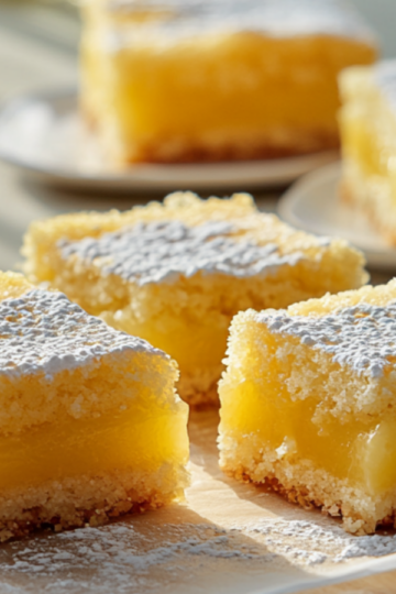 Zesty Lemon Bars