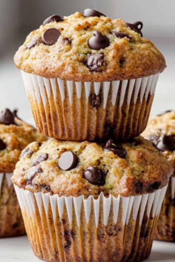 Zucchini Chocolate Chip Muffins