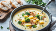 Cheesy Broccoli Potato Soup