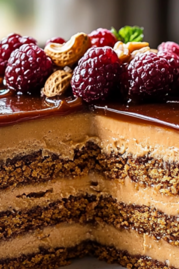 Peanut Butter & Jelly Cake