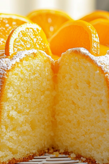 Zesty Orange Pound Cake