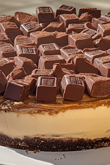 Twix Cheesecake Delight