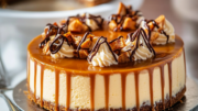 Autumn Delight: Sweet Potato Caramel Cheesecake