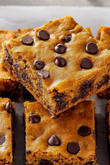 Pumpkin Chocolate Chip Bars