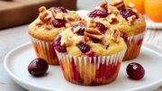 Cranberry Orange Pecan Muffins