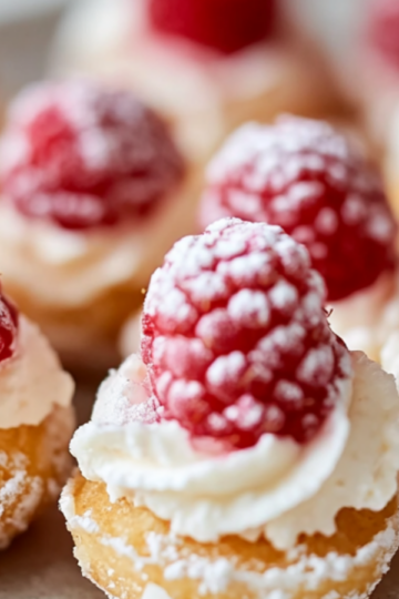 Raspberry Cream Cheese Bites