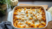 Warm & Spicy Pumpkin Pasta Bake