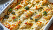 Creamy Chicken Enchilada Casserole