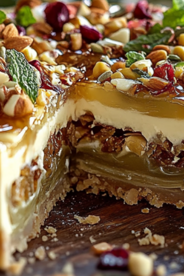 Baklava Cheesecake Delight