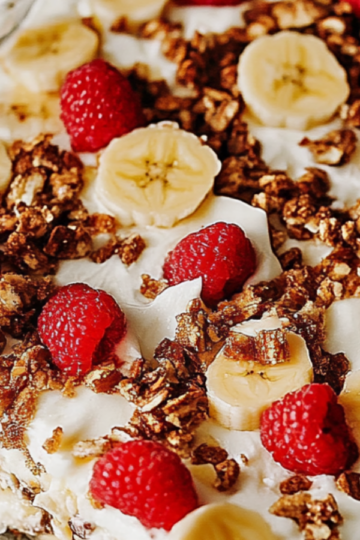 No Bake Banana Split