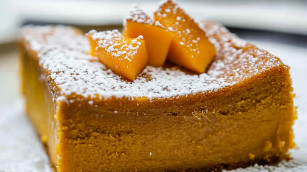 Pumpkin Custard Cake