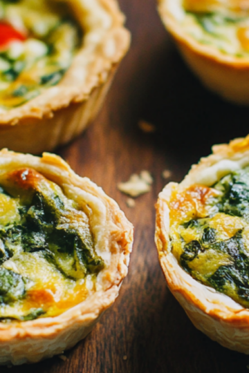 Spinach Quiche Muffins Recipe