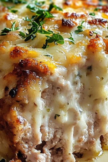 Chicken Cordon Bleu Meatloaf