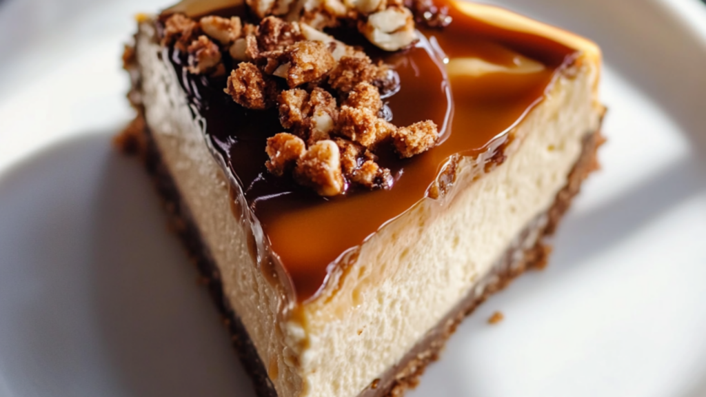 Caramel Crunch Cheesecake