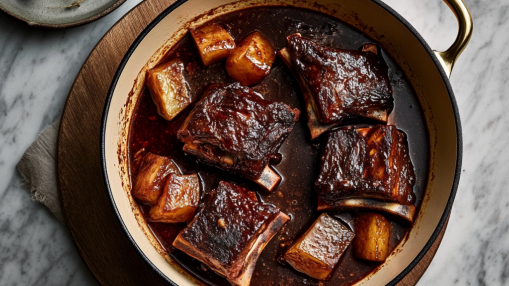 Braised short ribs recipe