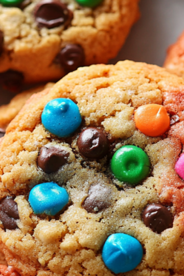 Ooey Gooey Monster Cookies
