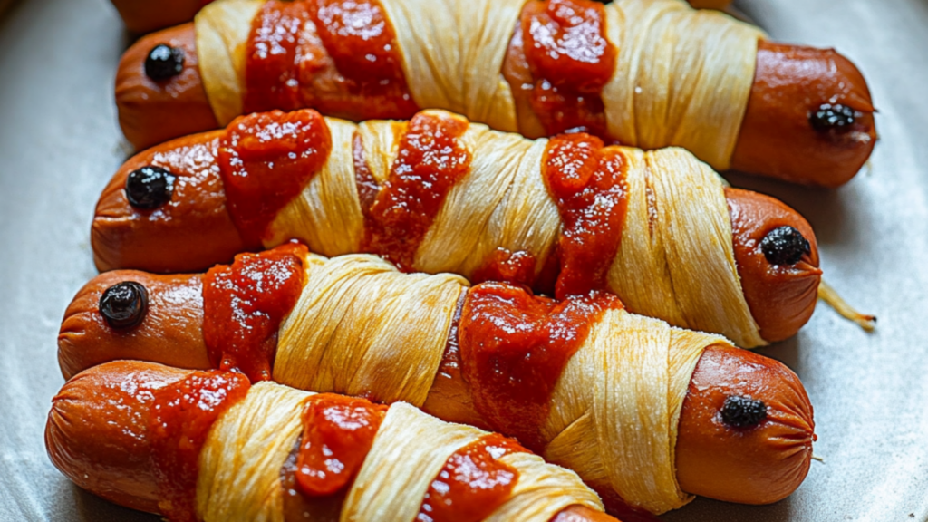 Mummy Hot Dogs Recipe