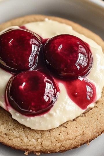 Cherry Cheesecake Cookies