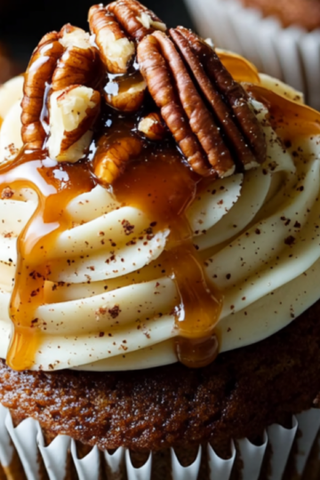 Butter Pecan Cupcake