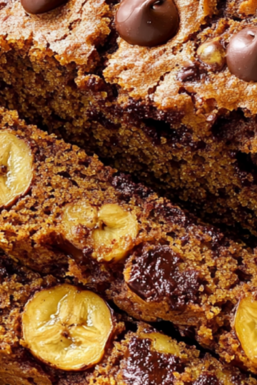 Banana chocolate pumpkin bread