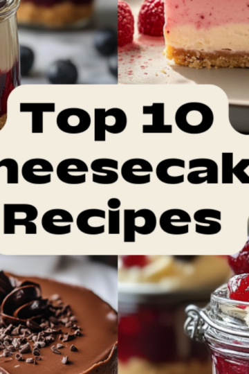 10 Cheesecake Masterpieces: Discover the Best Dessert Recipes You Must Try