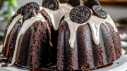 Chocolate Oreo Bundt Cake