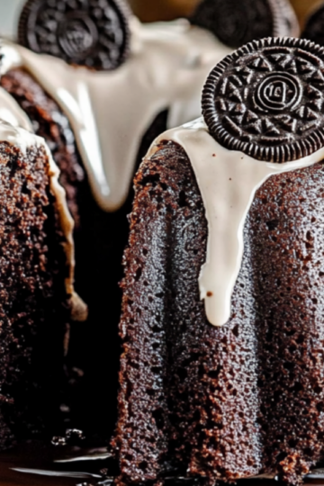 Chocolate Oreo Bundt Cake