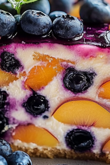 Peach Blueberry Cake: A Delightful Fruity Treat