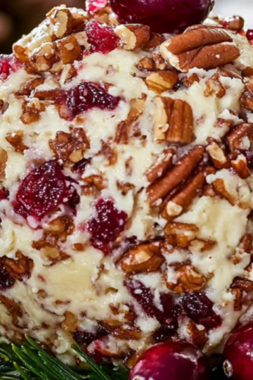Cranberry Pecan Cheese Ball Recipe