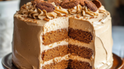Layered Lotus Biscoff Cake with Cookie Butter Buttercream