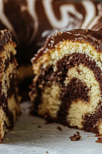Marble Cake Perfection: Easy Swirled Delight