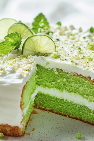 Refreshing Mojito Cake with Buttercream