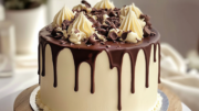 Elegant White Chocolate Drip Cake Recipe
