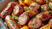 & Easy Sausage Traybake