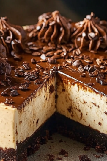 Cappuccino Fudge Cheesecake – A Coffee Lover’s Dream Dessert