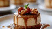 Mini Caramel Cheesecakes