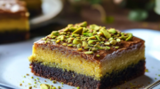 Pistachio Kunafa Brownies: A Decadent Fusion Dessert
