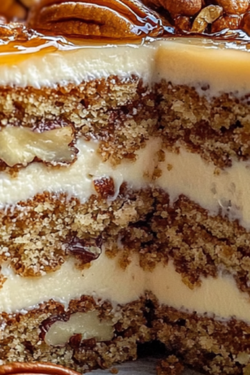 Southern Georgia Pecan Cake Recipe