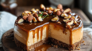 Almond Crust Caramel Cheesecake: A Decadent Dessert