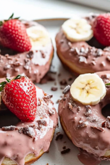 Gluten-Free Strawberry Banana Donuts: A Sweet and Healthy Treat