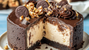 Decadent Chocolate Cookie Cheesecake